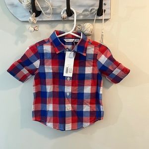 Janie and Jack Toddler Button Up
